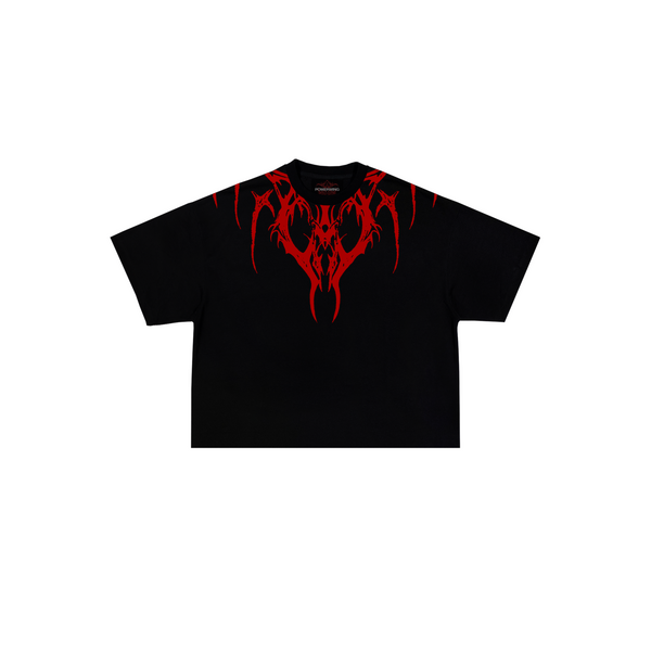 "WRAITH" CROPPED TEE